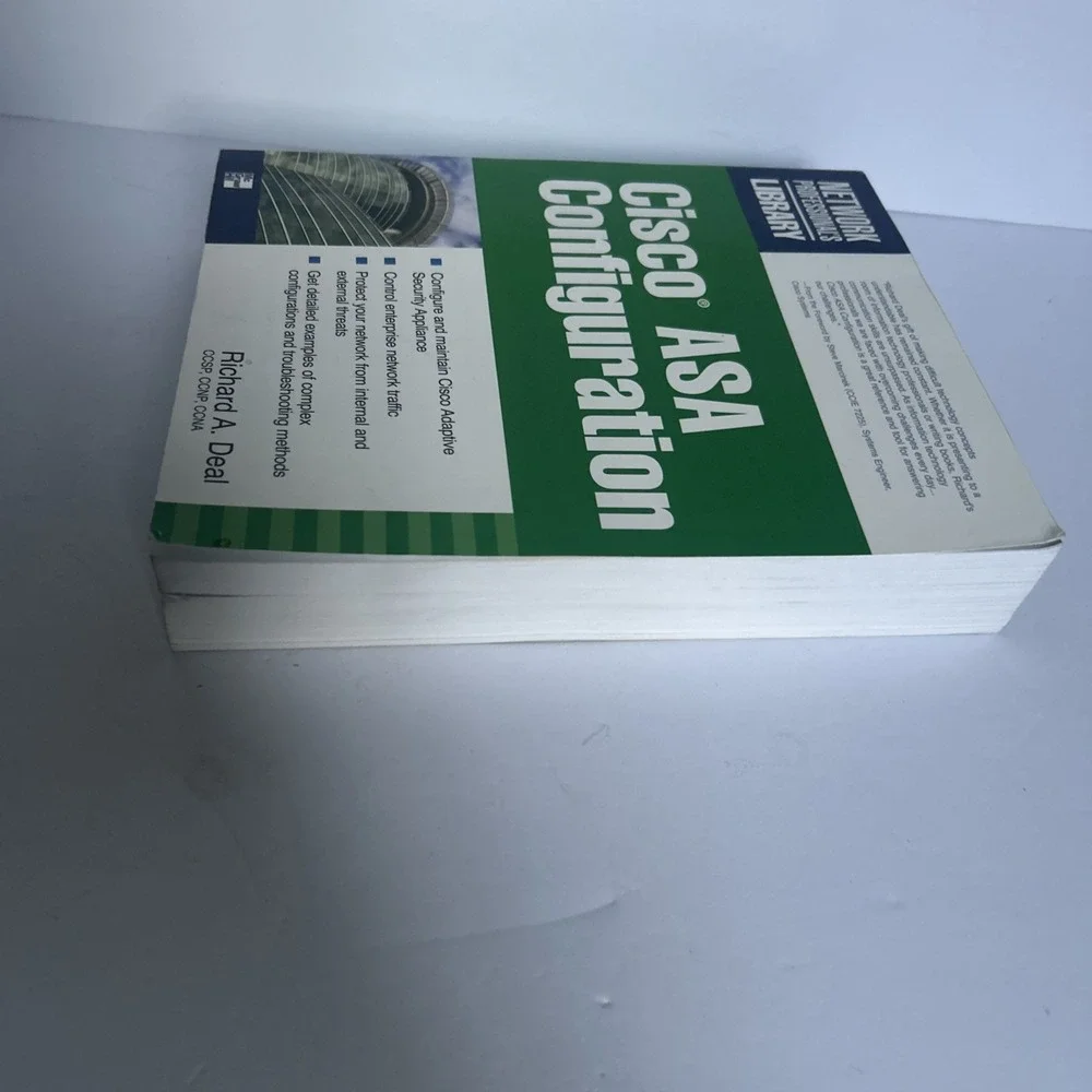 Cisco ASA Configuration Richard Deal 2009 Trade Paperback Good